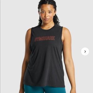 New Gymshark APOLLO GRAPHIC TANK Medium